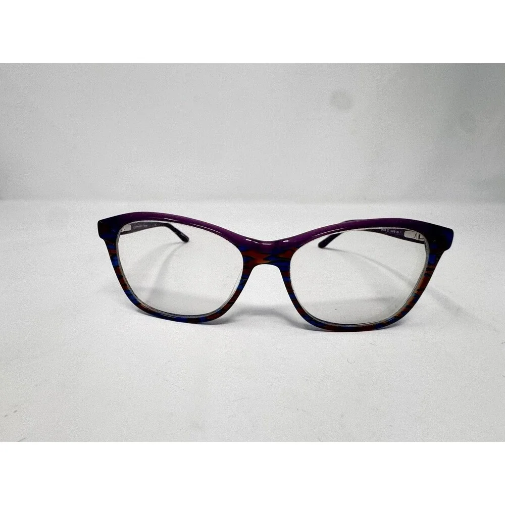 Scott Harris SH-570 Eyeglass Frames Only 53-16-135 Purple C1 Authentic